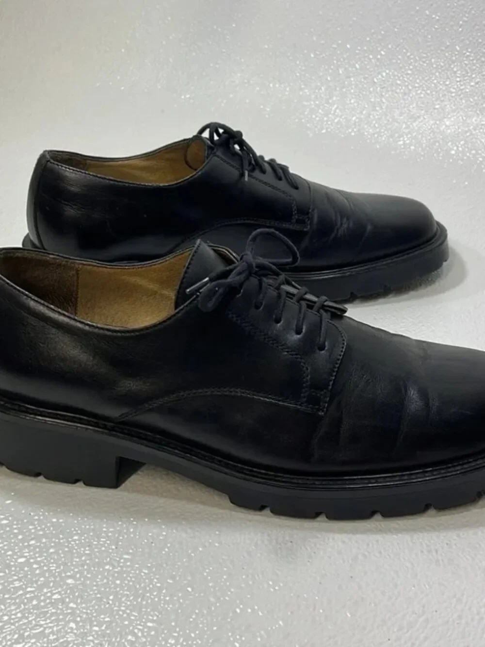 J. Crew Men’s Casual Comfortable Oxford Italy Made Shoes formal Footwear Sz 10